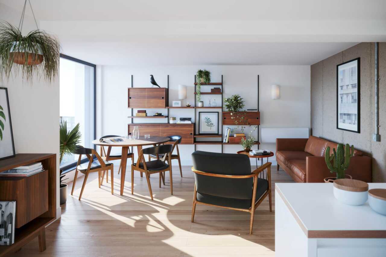 A new model of Park Hill Urban Splash